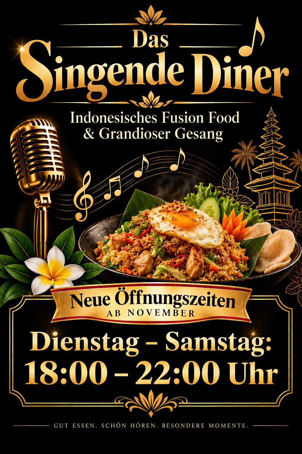 Nasi Goreng mit Hähnchen